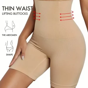 high waist shaping shorts