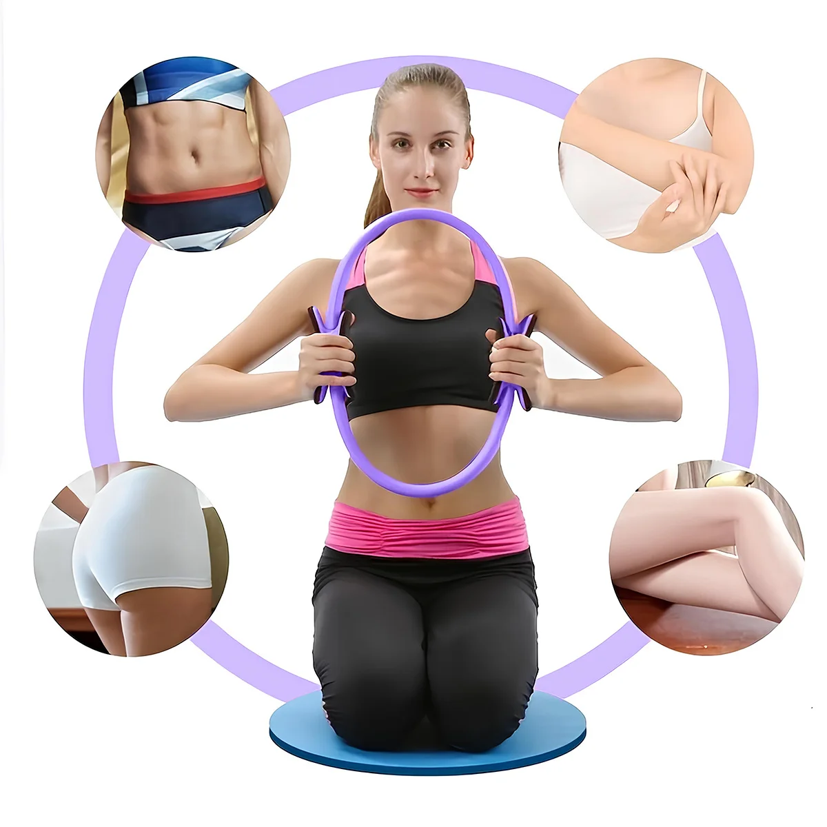 5 piece yoga & pilates body strengthening starter set 5 piece yoga & pilates body strengthening starter set
