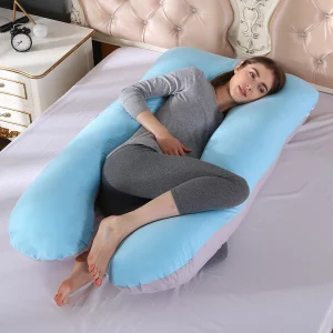u shaped pregnancy pillow case (pillowcase only)